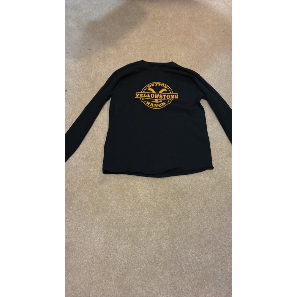 Fruit of the Loom Yellowstone Dutton Ranch Long Sleeve Graphic T-Shirt